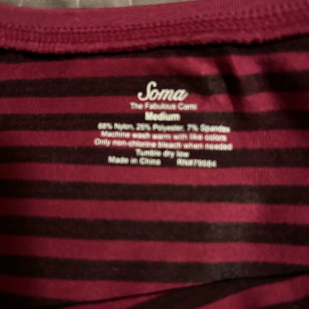 ⭐️ Soma MED. striped ladies tank tops - set of 2 - Picture 3 of 4